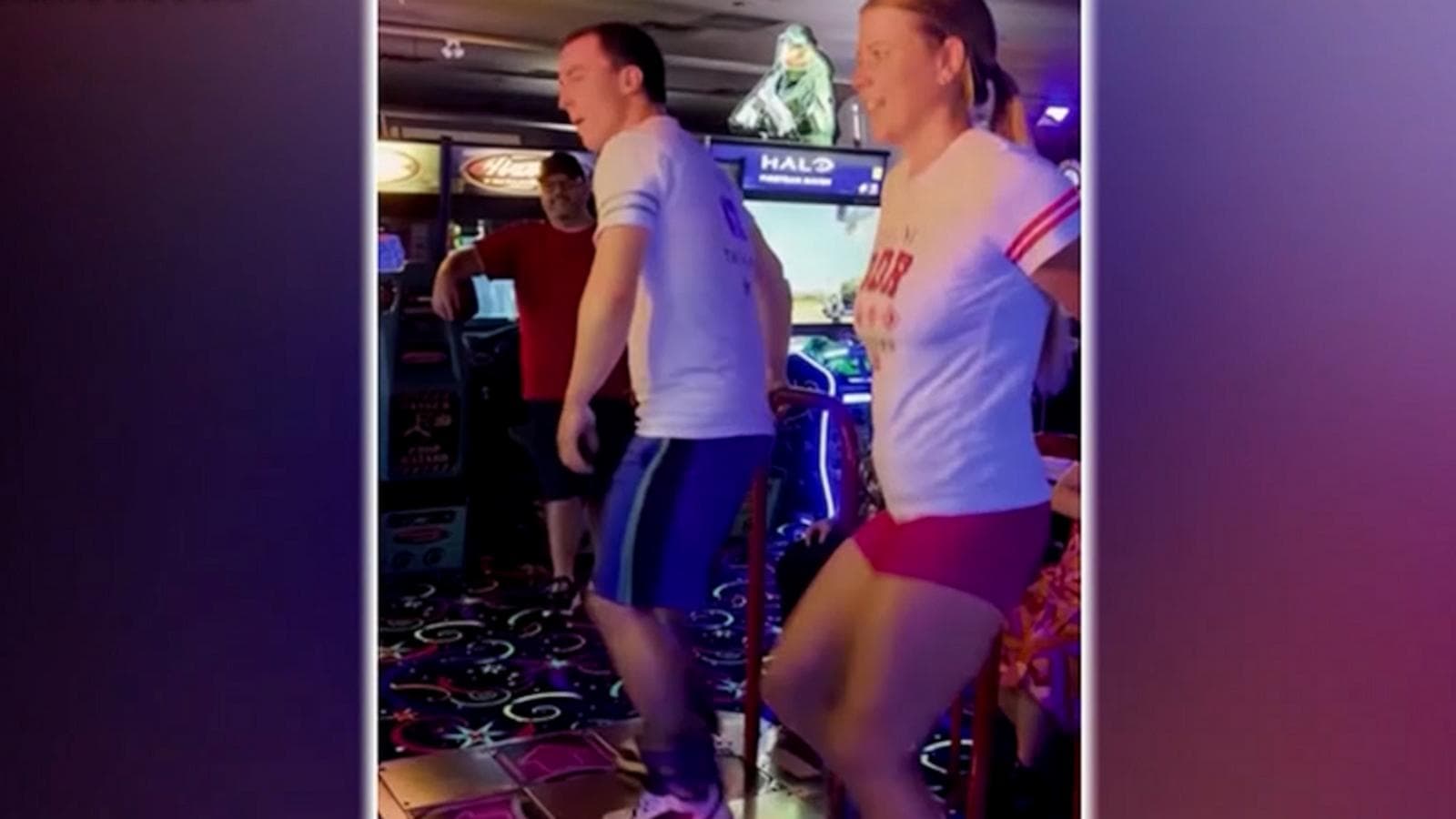 WATCH: 'Dance Dance Revolution' ignites sibling rivalry