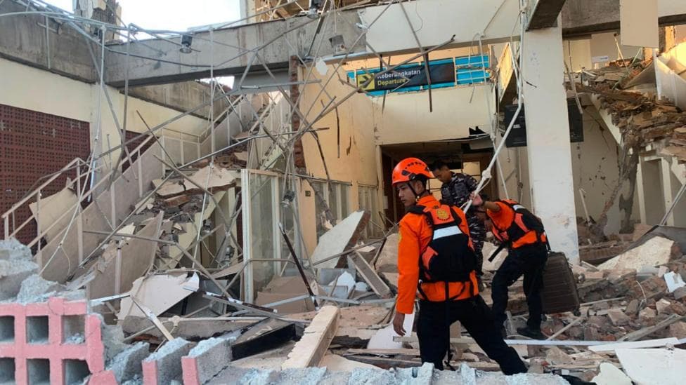 At least 14 dead after 7.7-magnitude earthquake strikes Indonesia