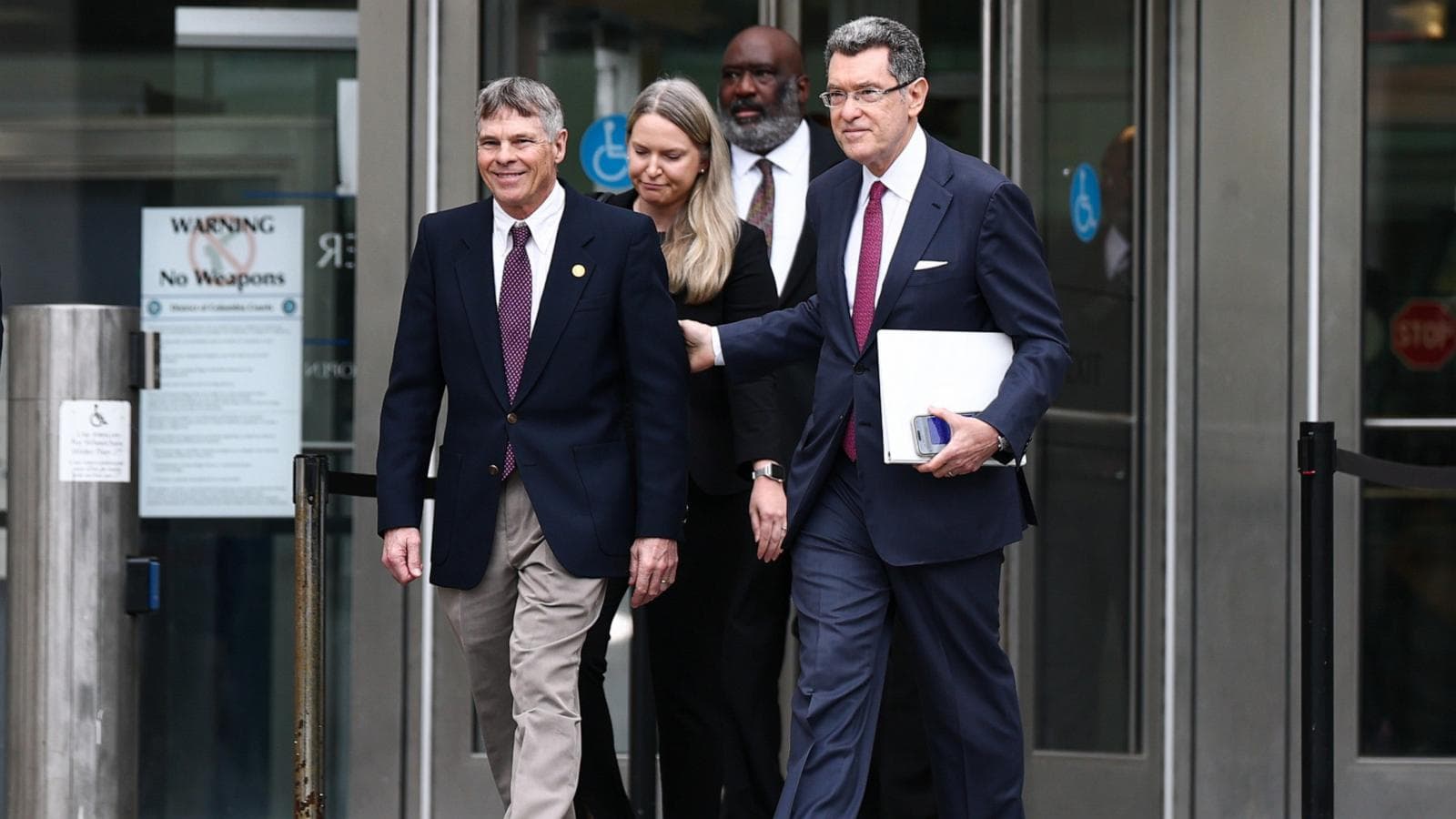 Former Olympian's lawyers say Trump pushing 'false version' of Reflecting Pool case